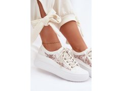 Dámské tenisky s krajkou model 22214628 bílé . - Lee Cooper 2