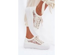 Dámské tenisky s krajkou model 22214628 bílé . - Lee Cooper 5