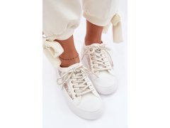 Dámské tenisky s krajkou model 22214628 bílé . - Lee Cooper 7