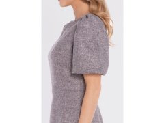 Mini dámské šaty model 22225131 grafitové - Stylove 3