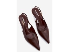 Dámské sandály hnědé Paris model 22251503 - SWEET SHOES 5
