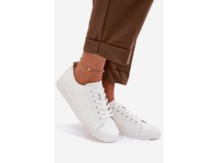 Kožené dámské tenisky model 22272304 bílé - VINCEZA 6