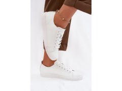 Kožené dámské tenisky model 22272304 bílé - VINCEZA 8