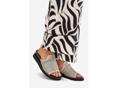 Dámské sandály stříbrné model 22278537 - JEZZI 8