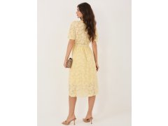 Dámské šaty SK model 22286853 světle žluté - FPrice 1