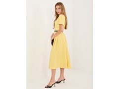 Dámské šaty MI SK model 22290572 žluté New Collection - FPrice 1