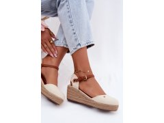 Dámské sandály model 22309475 béžové - Wrangler 1
