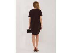 Dámské šaty RV SK model 22317457 1.91 tmavě hnědé - FPrice 3