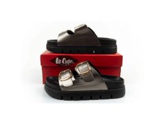 Dámské nazouváky model 22346325 stříbrné - Lee Cooper 5