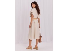 Dámské šaty MI SK světle béžové model 22347696 - FPrice 3