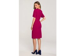 Dámské šaty švestka model 22354131 - STYLOVE 3