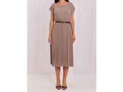 Dámské šaty DHJ SK 8839 model 22366733 hnědé - FPrice 3