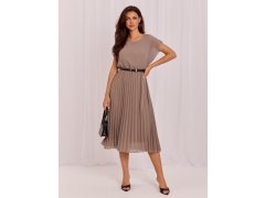 Dámské šaty DHJ SK 8839 model 22366733 hnědé - FPrice 4
