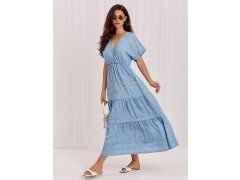 Dámské šaty IT SK model 22366734 světle modré - FPrice 2