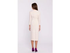Dámské tužkové šaty kost - Stylove model 22373458 2