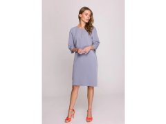 Dámské šaty šedá model 22384861 - STYLOVE 7