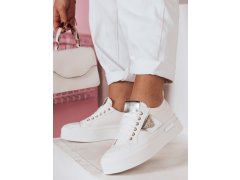Dámské tenisky na platformě bílé - FashionStreet model 22391318 1