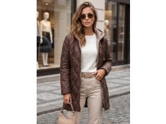 Dámská přechodová bunda s kapucí model 22547125 hnědá - FashionStreet 1