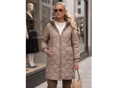 Dámská přechodová bunda model 22547128 béžová - FashionStreet 2