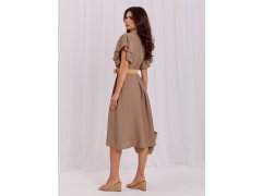 Dámské šaty MI SK khaki model 22552531 - FPrice 1