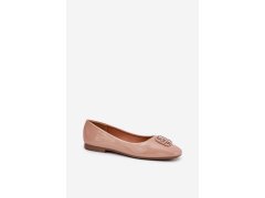 Dámské baleríny model 22552539 béžové - VINCEZA 2