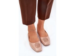 Dámské baleríny model 22552539 béžové - VINCEZA 5