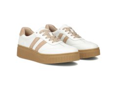 Dámské kožené polobotky model 22554821 bílé - FILIPPO 1