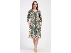 Dámské domácí šaty s&nbsp;tříčtvrtečním rukávem model 22406941 - Vienetta 2