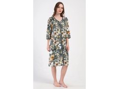 Dámské domácí šaty s&nbsp;tříčtvrtečním rukávem model 22406941 - Vienetta 5