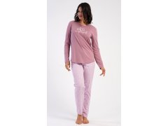 Dámské pyžamo dlouhé model 22406154 - Vienetta 4