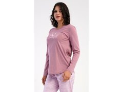 Dámské pyžamo dlouhé model 22406154 - Vienetta 6