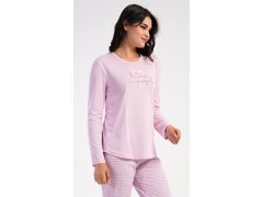 Dámské pyžamo dlouhé model 22406154 - Vienetta 7