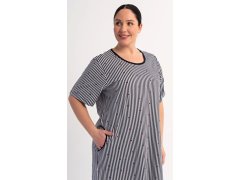 Dámské domácí šaty s&nbsp;krátkým rukávem model 22405566 - Vienetta 2