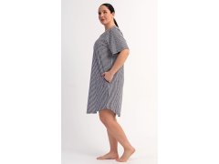 Dámské domácí šaty s&nbsp;krátkým rukávem model 22405566 - Vienetta 3