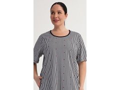 Dámské domácí šaty s&nbsp;krátkým rukávem model 22405566 - Vienetta 6