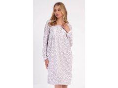 Dámská noční košile s&nbsp;dlouhým rukávem model 22405142 - Vienetta 1