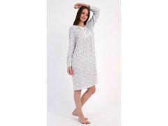 Dámská noční košile s&nbsp;dlouhým rukávem model 22405142 - Vienetta 7