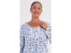 Dámská noční košile s dlouhým rukávem model 22558159 - Vienetta 3