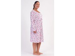 Dámská noční košile s dlouhým rukávem model 22558159 - Vienetta 4