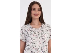 Dámské domácí šaty s&nbsp;krátkým rukávem model 22553281 - Vienetta 5