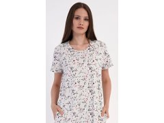 Dámské domácí šaty s&nbsp;krátkým rukávem model 22553281 - Vienetta 7