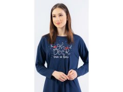 Dámská noční košile s dlouhým rukávem model 22408677 - Vienetta 1