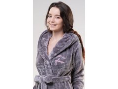 Dámský župan krátký s kapucí model 22408564 - Vienetta 4