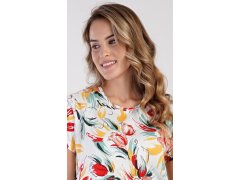 Dámská noční košile s krátkým rukávem model 19527444 - Vienetta 2