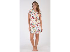Dámská noční košile s krátkým rukávem model 19527444 - Vienetta 5
