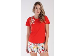 Dámské pyžamo šortky model 19527407 - Vienetta 1