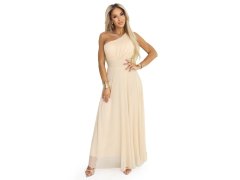 Dlouhé třpytivé večerní šaty na jedno rameno model 21943569 - numoco basic 1