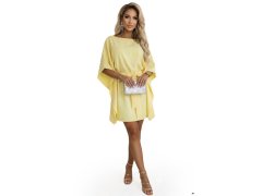 SOFIA Motýlí šaty se zavazováním v pase model 22015587 - numoco 2
