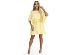 SOFIA Motýlí šaty se zavazováním v pase model 22015587 - numoco 4