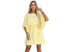 SOFIA Motýlí šaty se zavazováním v pase model 22015587 - numoco 5